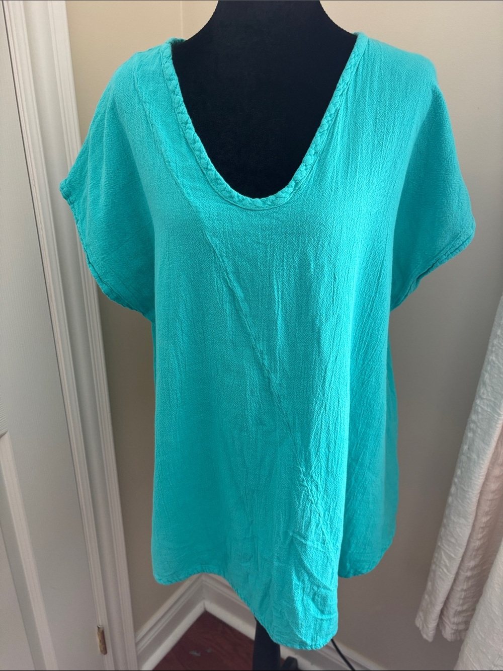 Turquoise cotton too